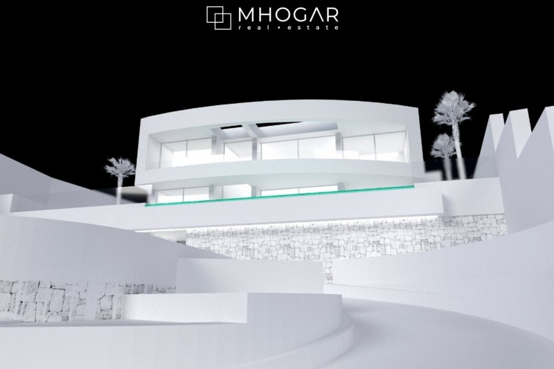 CALPE - VILLA ESPACIOSA Y MODERNA CON VISTAS AL MAR